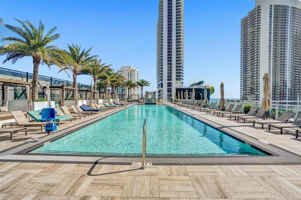 Hyde Beach House - Millionaire 2 Bd 2 Ba Apt, Direct Ocean View, 5 Min Walk To Ocean Hollywood Exterior foto