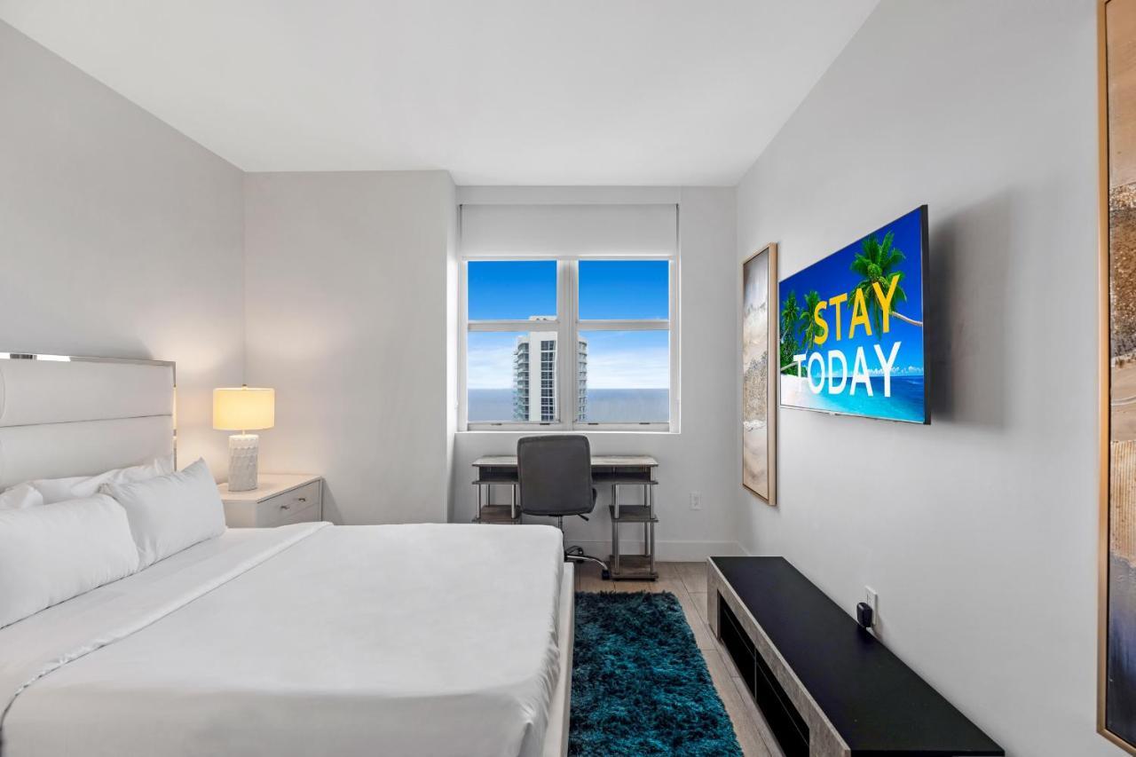 Hyde Beach House - Millionaire 2 Bd 2 Ba Apt, Direct Ocean View, 5 Min Walk To Ocean Hollywood Exterior foto